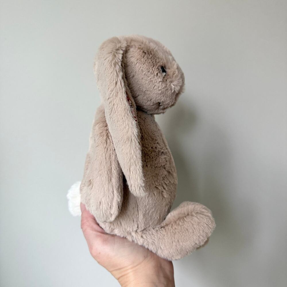 AUTHENTIC Jellycat Blossom Beige Bunny 'Petal' - Medium 12” NWT - Picture 3 of 6